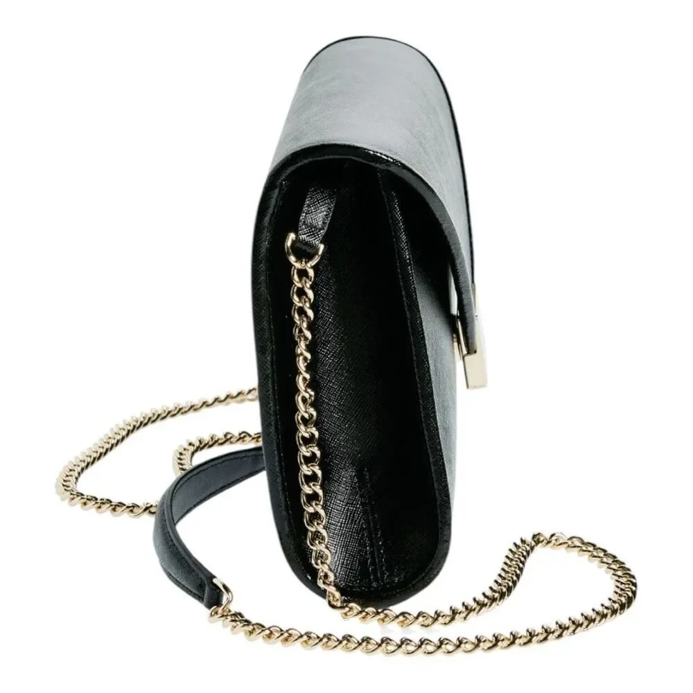 Kate Spade New York Anna Medium Envelope Leather Convertible Clutch - Picture 5 of 6
